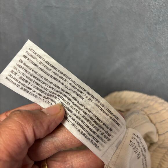 Abercrombie & Fitch Linen Blend Shorts Summer Pin Striped Preppy Vacay Comfy XS - Picture 10 of 10